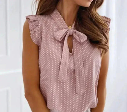 LP | Playful bow blouse Elegance in the office