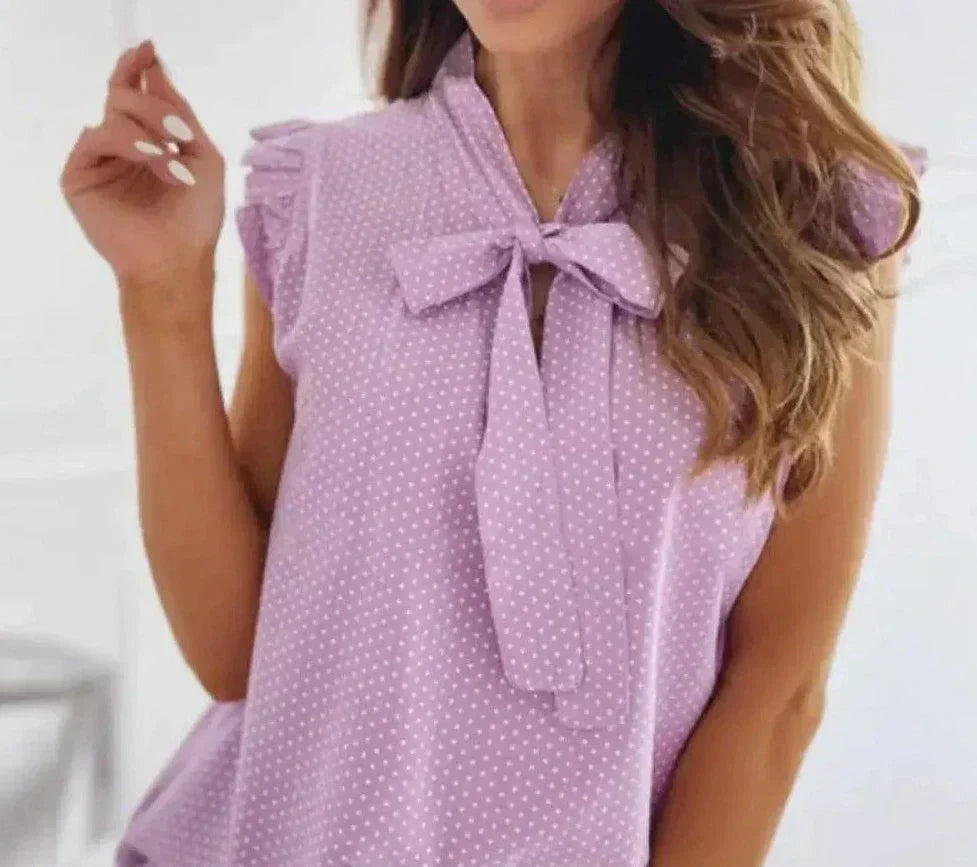 LP | Playful bow blouse Elegance in the office