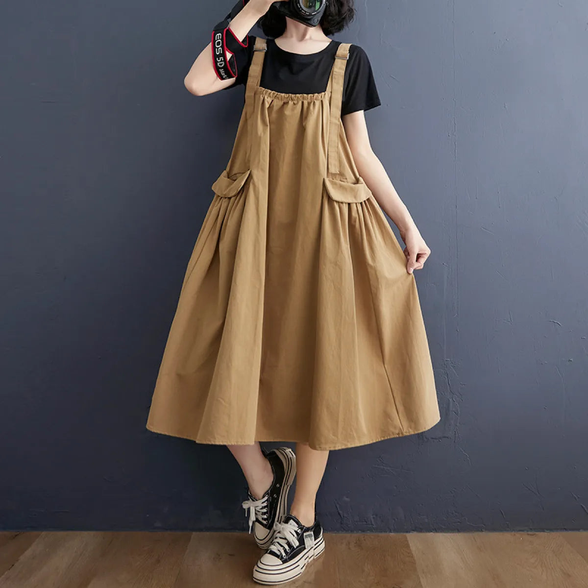LP | Dress with Belt Pockets