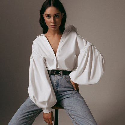 Babet blouse with puffed sleeves | A unique and elegant style