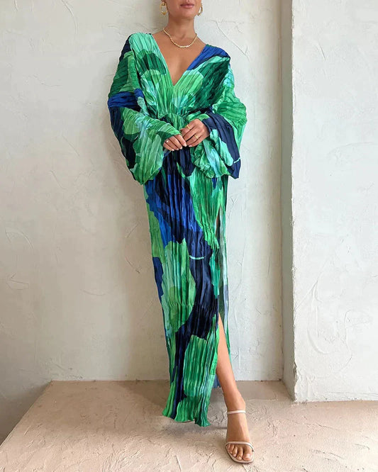 LP | Wide Pleated Dress