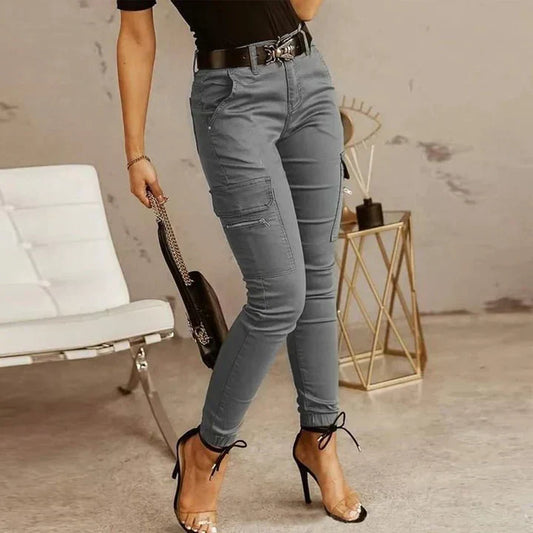 chic cargo pants for ladies