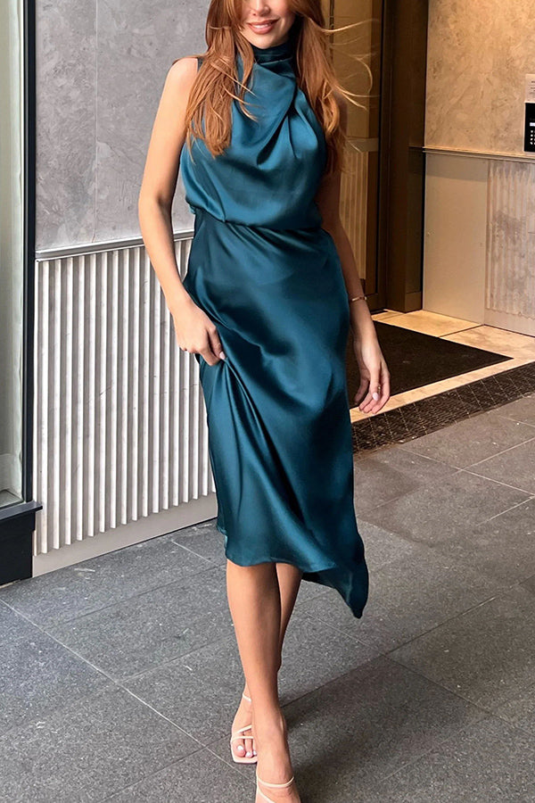 Quirina | Elegant sleeveless evening dress