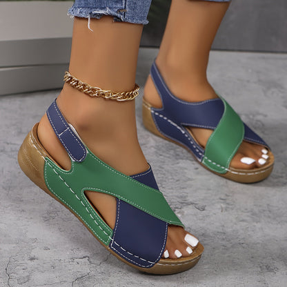 Lucrecia® | Orthopedic sandals in vegan leather