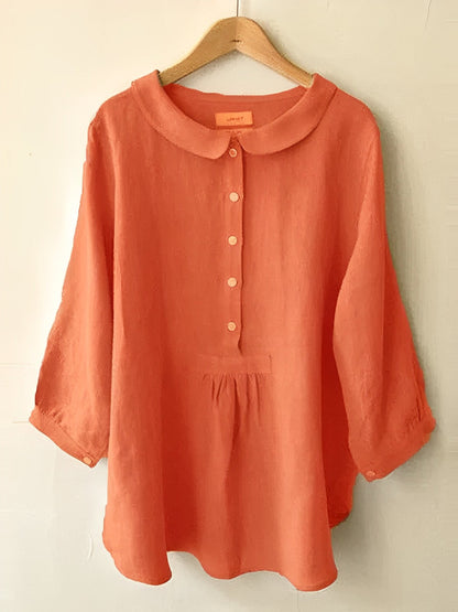 Dana | Comfortable button-down blouse for women