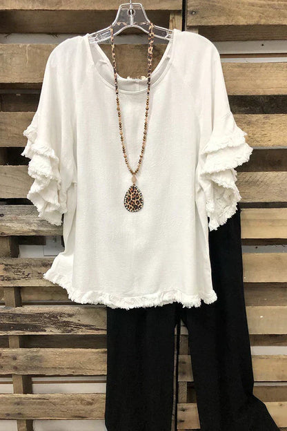 LP | Shiny and fresh blouse