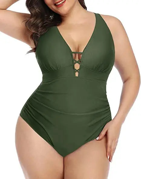 LolaBeach - V-neck swimsuit