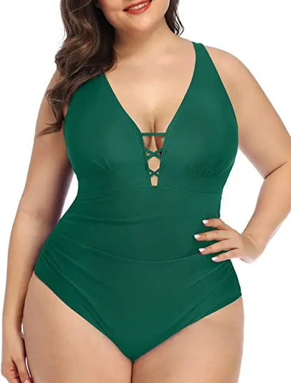 LolaBeach - V-neck swimsuit