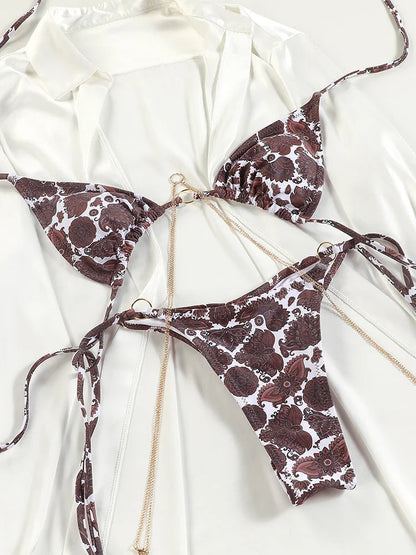 SoSoof - Brazilian bikini with chain