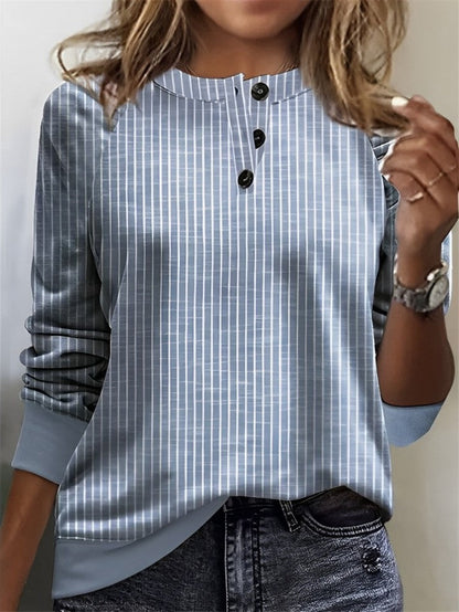 LP | Long-sleeved blouse with buttons