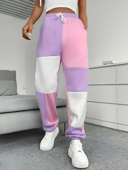 Tereza | Colour-Block loose-fitting sweatpants - comfort meets style
