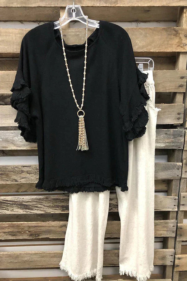 LP | Shiny and fresh blouse