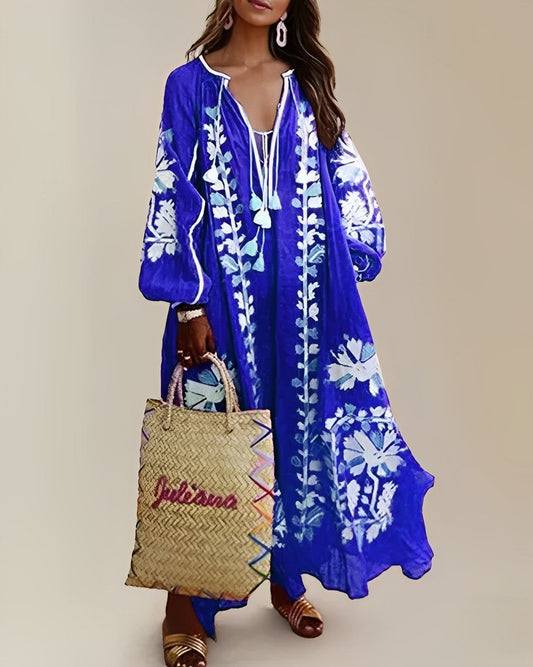 LP | Loose retro boho dress