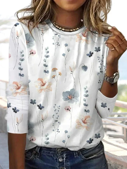 Women's crew neck shirt
