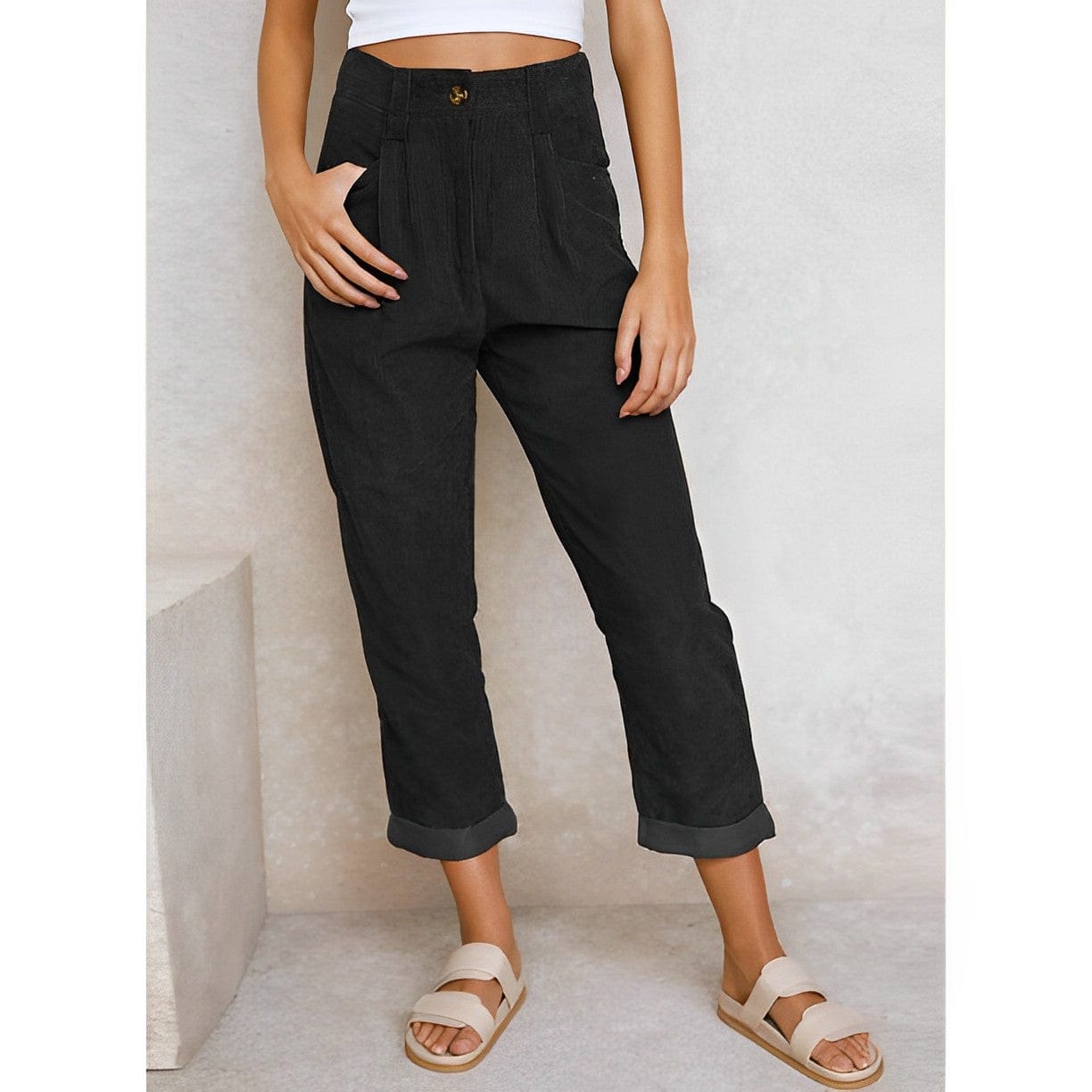 LP | Fashionable corduroy pants