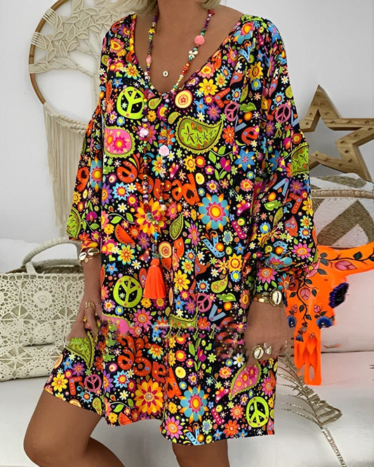 - Multicolor stylish dress