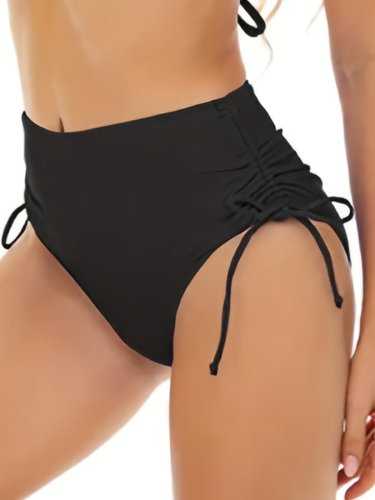 MiSun - Black High Waisted Bikini