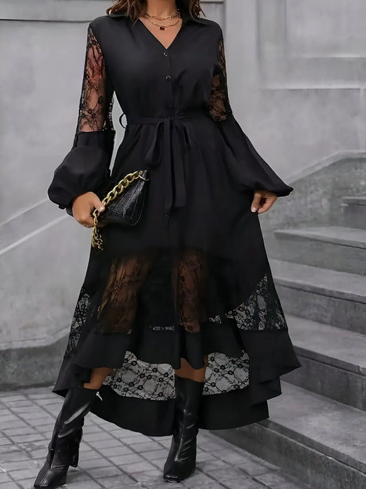 LP | Women's elegant v-neck dress