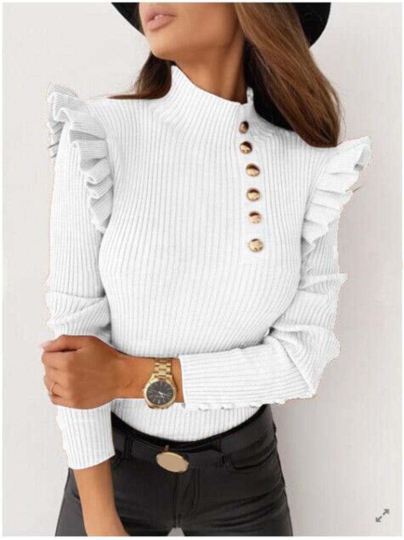 LP | Tunic blouse with ruffles