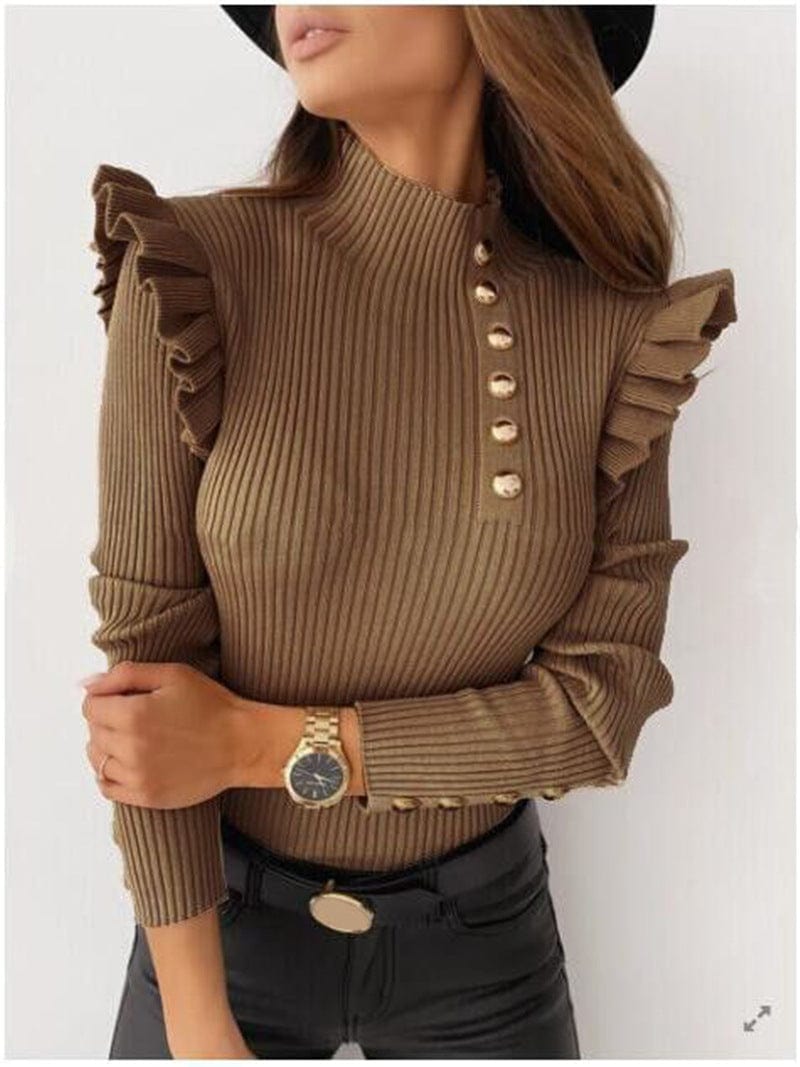 LP | Tunic blouse with ruffles