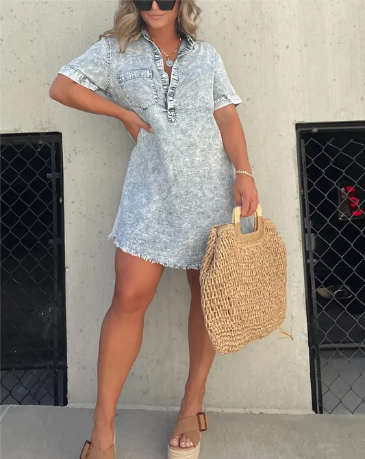 Dress Denim shirt blouse