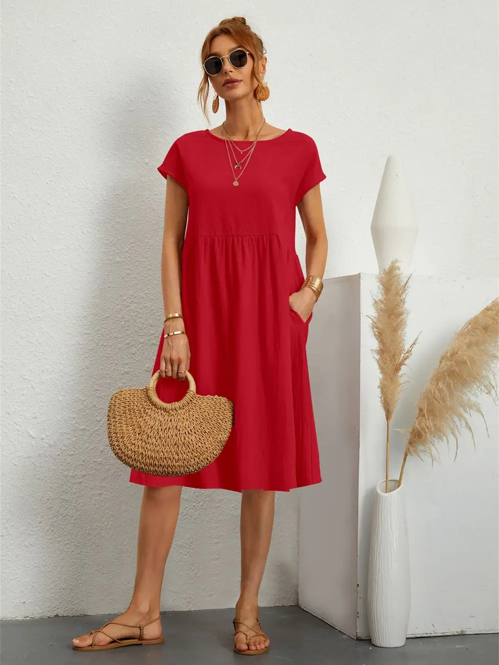 Casual pocket dress
