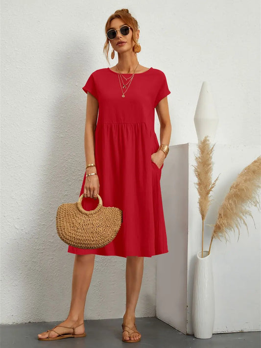 Casual pocket dress