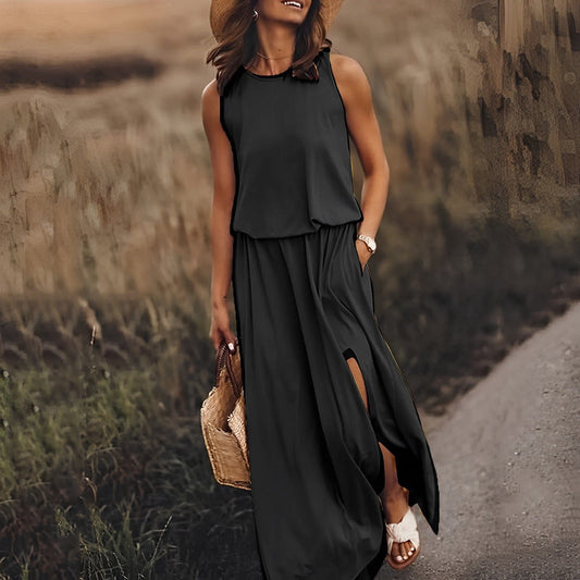 - Elegant colorful dress