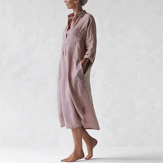 LP | Elegant pink long dress
