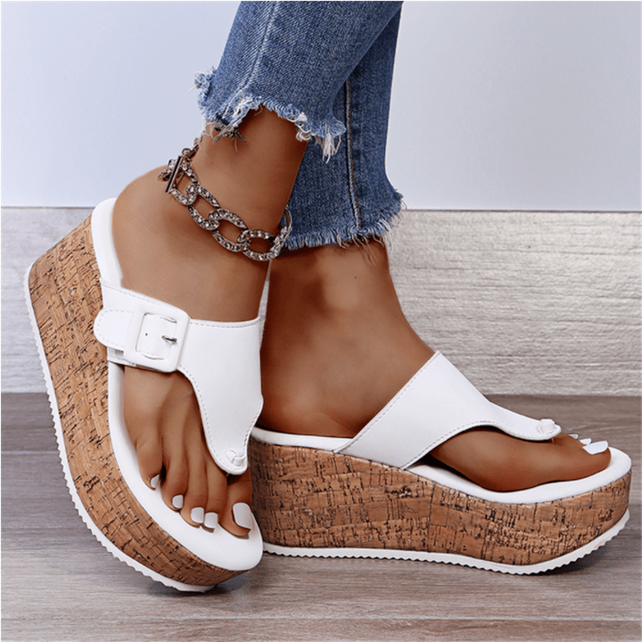 ADELE - Raised orthopedic sandals