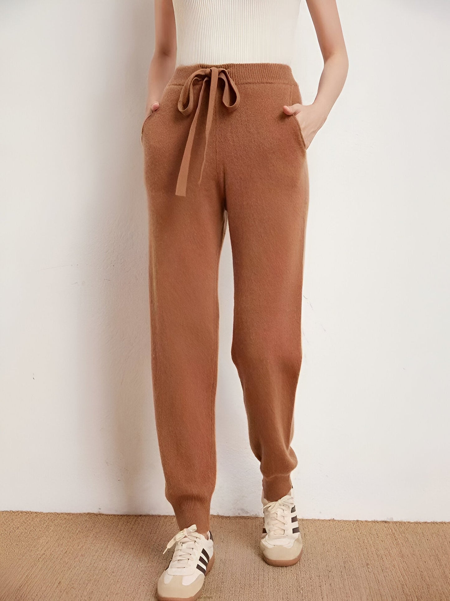 Calista | Knitted wool pants