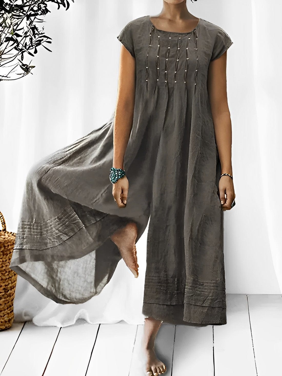 - Fashionable boho jumpsuit