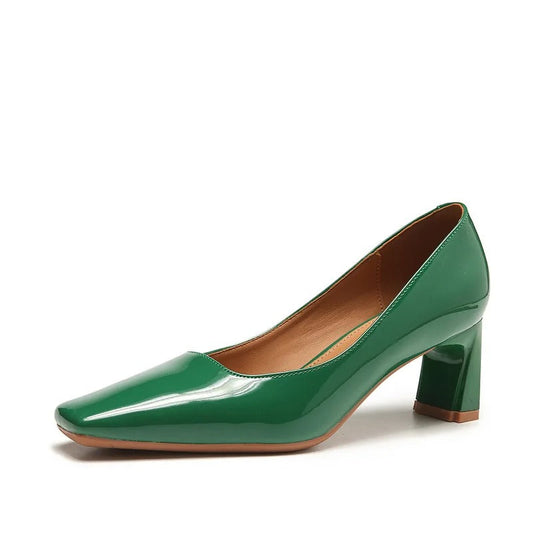 LP | Shoes-with-shiny-block-heel