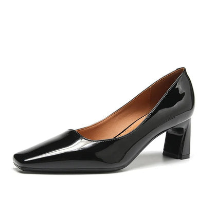 LP | Shoes-with-shiny-block-heel