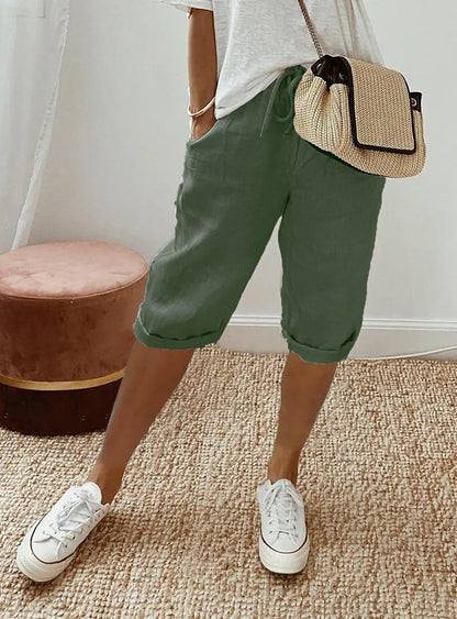 LP | Rope shorts rolled up