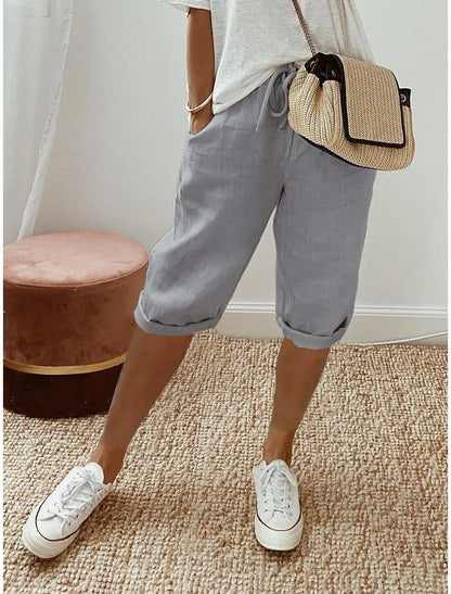 LP | Rope shorts rolled up
