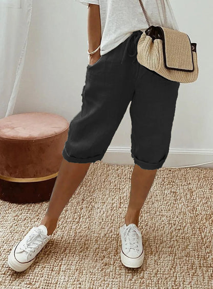LP | Rope shorts rolled up