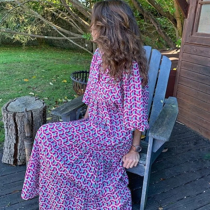 LP | Geometric Print Dresses