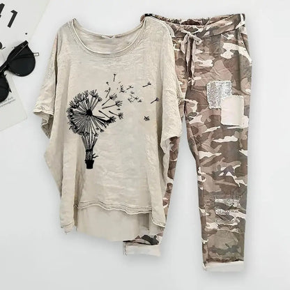 LP | Camouflage-colored patchwork set