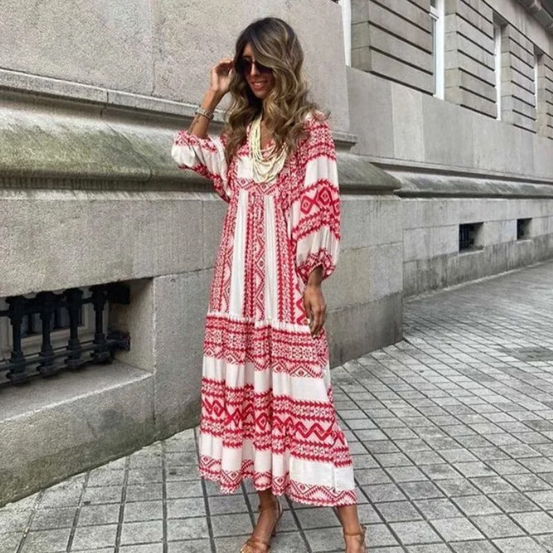 LP | Geometric Print Dresses