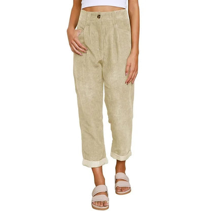 LP | High-waisted pants and wide leg