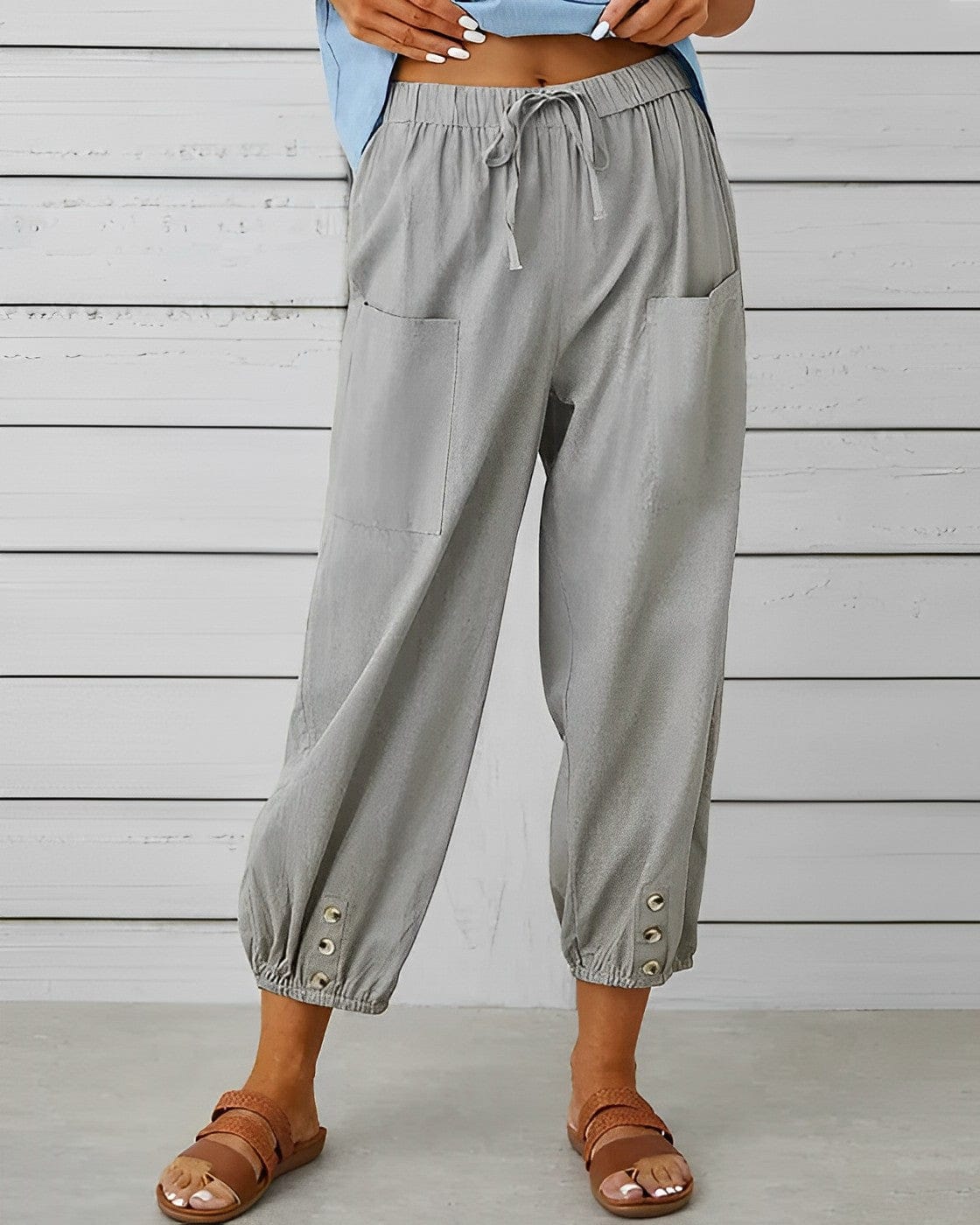 LP | High-waisted wide pants