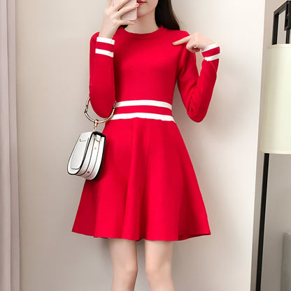 LP | Mini dress in eye-catching color blocks for a perfect evening