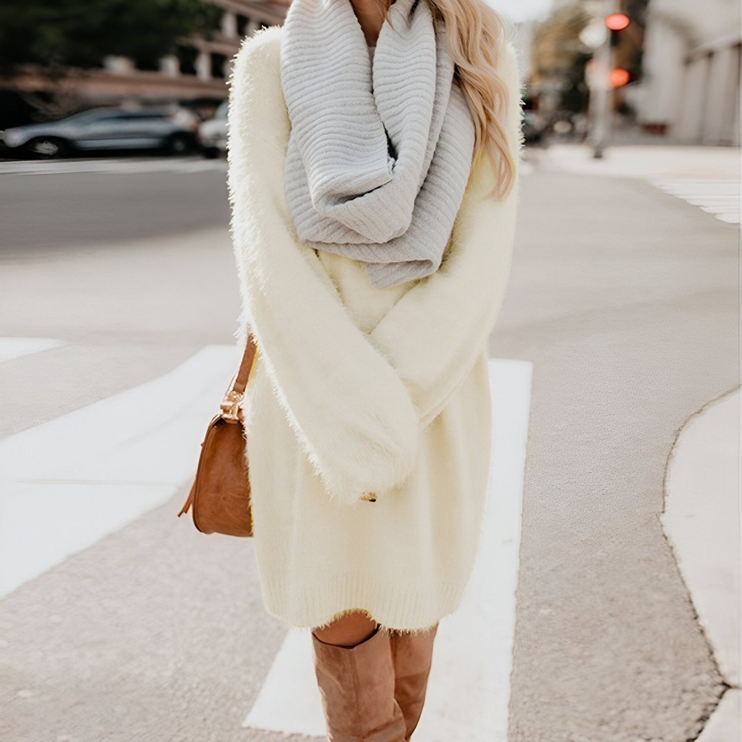 LP | Cozy knit dress