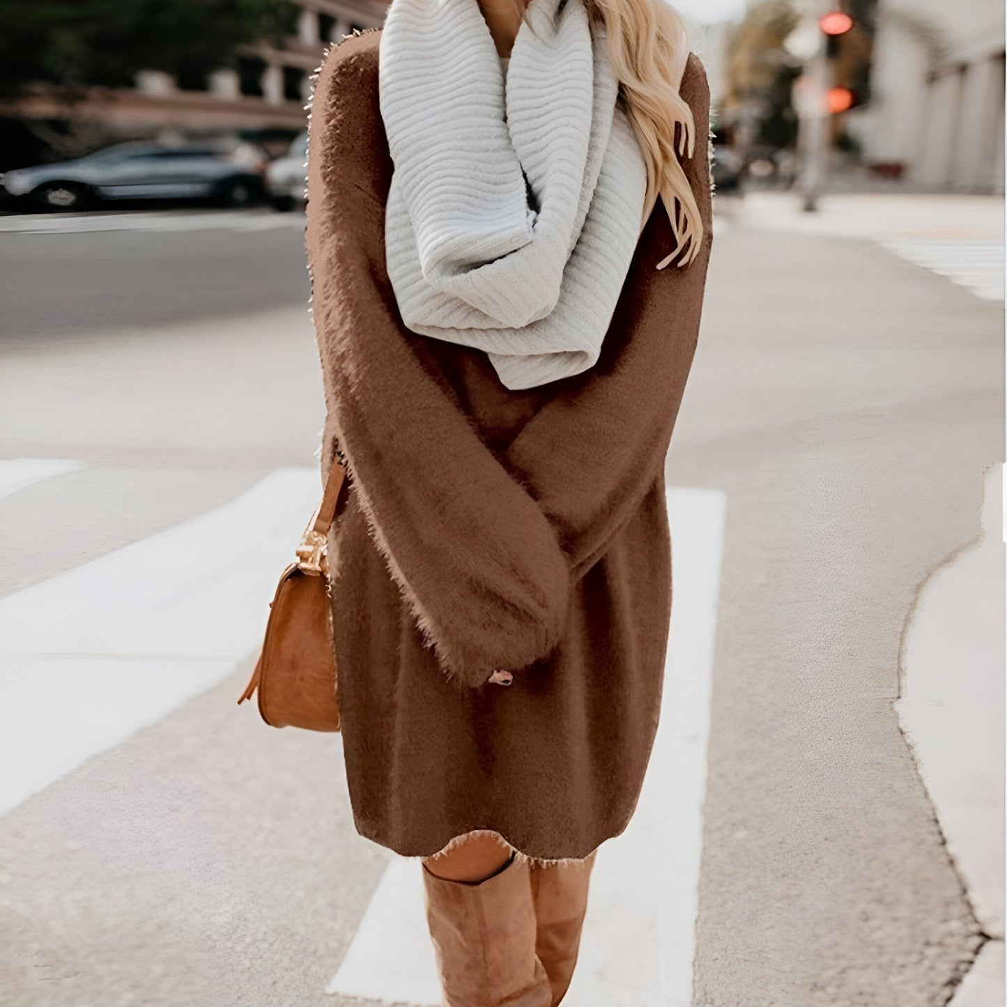LP | Cozy knit dress