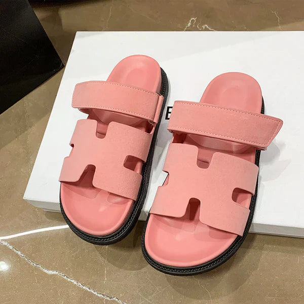 Luxury leather slippers for ladies | Comfort and style