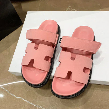 Luxury leather slippers for ladies | Comfort and style