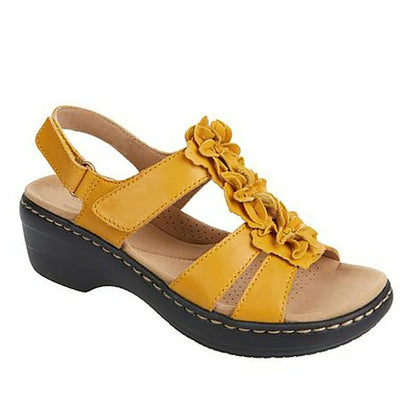Women's summer sandals | Flowers