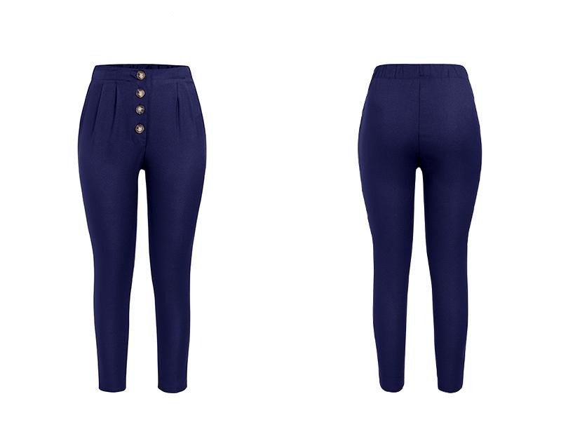 Peggy - High-waisted casual pants