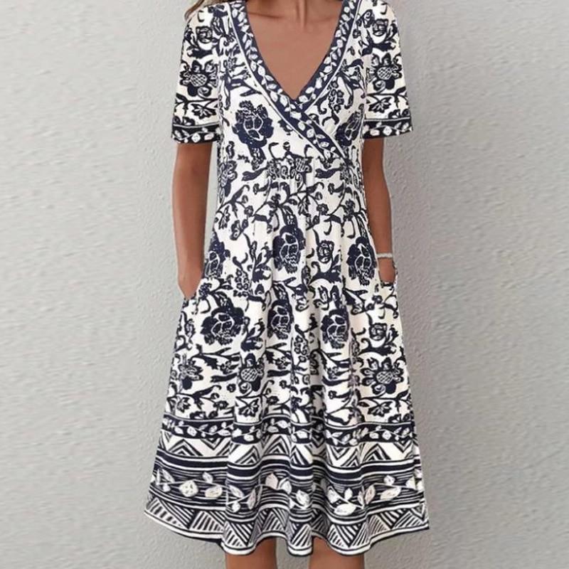 "Flora" designer summer dress